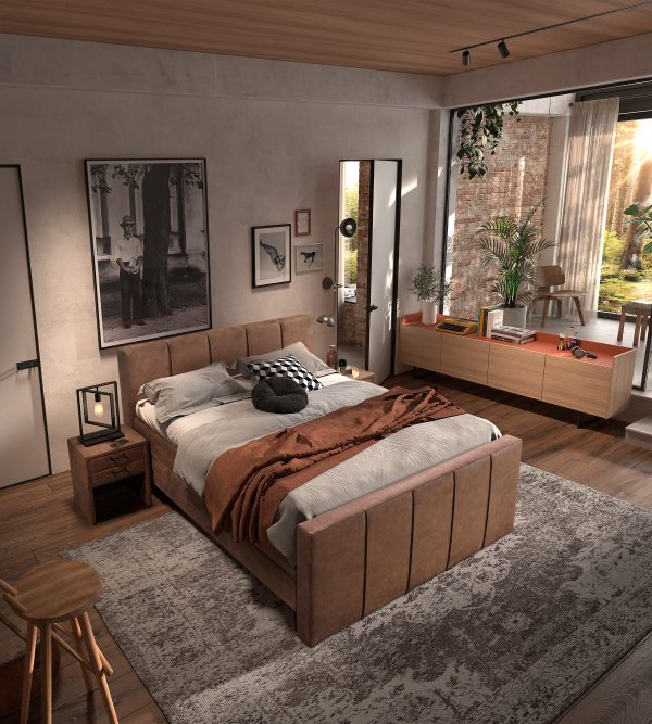 Norma boxspring Rush