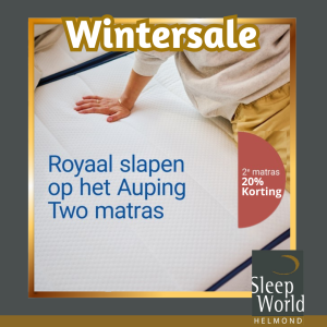Wintersale Auping Two matras