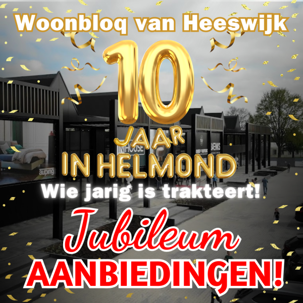 10 jaar jubileum aanbiedingen!